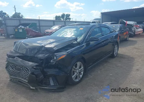 2019 Hyundai Sonata Sport из США, поврежденный, VIN 5NPE34AF0KH760121